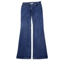 Express Pants Womens 4 Blue Bootcut Low Rise Medium Wash Denim Casual Jeans - $28.59