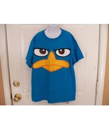 Disney Phineas and Ferb Perry Blue Short Sleeve T-shirt Size XL (14/16) ... - £11.37 GBP