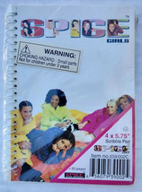 SPICE GIRLS 1997 Spice Official Merchandise Scribble Pad 50 Pages Factor... - £31.44 GBP