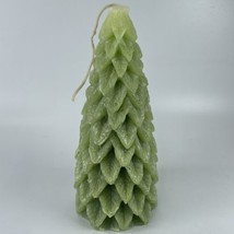 Chesapeake Bay Christmas Tree Candle Juniper Pine Scented VTG 8 inch - £9.41 GBP