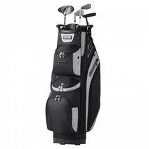 Golf Cart Bag with 14 Way Organizer Divider Top, 36 13 Pockets Premium Cart ... - £107.91 GBP