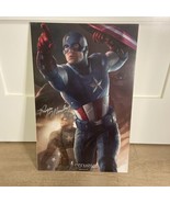 SDCC 2011 Poster Marvel Captain America Ryan Meinerding Signed Mounted W... - £55.08 GBP
