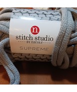 Yarn Stitch Studio Nicole  Jumbo Craft Knit CROCHET 2 Skiens New OPEN Gray - £14.72 GBP