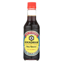 Kikkoman Soy Sauce, 10 oz Bottle, Case of 12 Asian oriental Japanese - £51.10 GBP