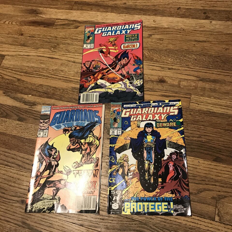 Primary image for Marvel Comics Guardians Of The Galaxy Comic Book Lot 1990s Run