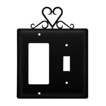 Village Wrought Iron Heart GFCI Switch Cover - £19.91 GBP