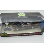 BATMAN 1966 Classic TV Series Batmobile Diecast 1:32 Jada Toys 5 inch w ... - $35.00