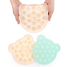 Frozen Breastmilk Cube Mold,100% Food Grade Silicone Ice Cube Tray With ... - £16.51 GBP