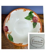 1 Franciscan Apple Vintage Cereal Bowl 6&quot; USA Earthenware 1960’s Brown Logo - $33.30 CAD
