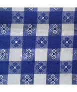 58&quot;x126&quot; - Blue Check - Tablecloth Tavern Gingham Checker Plaid Design P... - £58.17 GBP