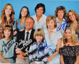 Eight Is Enough Ccast Signed Photo x5 - Dick Van Patton, Betty Buckley, Adam Ric - £315.85 GBP