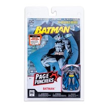 DC Direct Page Punchers 3&quot; Figure with Comic Wave 1 Batman Blue Grey Classic NEW - £11.67 GBP
