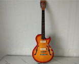 Right Handed  Electric Guitar,Orange Semi Hollow Mahogany Body S450