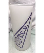 Frosted TCU Cup. Fort Worth Texas . Texas Christian University - £7.90 GBP