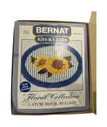 Bernat Latch Hook Kit 422404 Sunflower Rug Floral 30x42 Inches Floral Pr... - $1,599.42 MXN