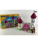 Playmobil 123 Castle Towers Playset 9389 Princess Prince Action Figures ... - $59.35