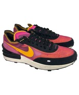 Nike Waffle One Shoes Womens 7.5 Pink Black Sneakers DC2533-600 Walking ... - $692.30 MXN