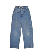 Levis 550 Jeans Boys 11 Medium Wash Denim Relaxed Fit Straight Leg 22x26 - £12.90 GBP