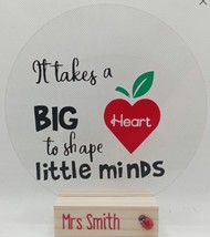 Personalised teacher gift for female teacher, teachers desk decoration, ... - £14.12 GBP