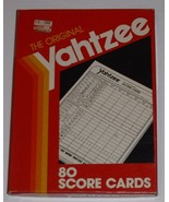 Vintage YAHTZEE Score Pads 80 Score Cards E6100 Open Box Complete - $7.69