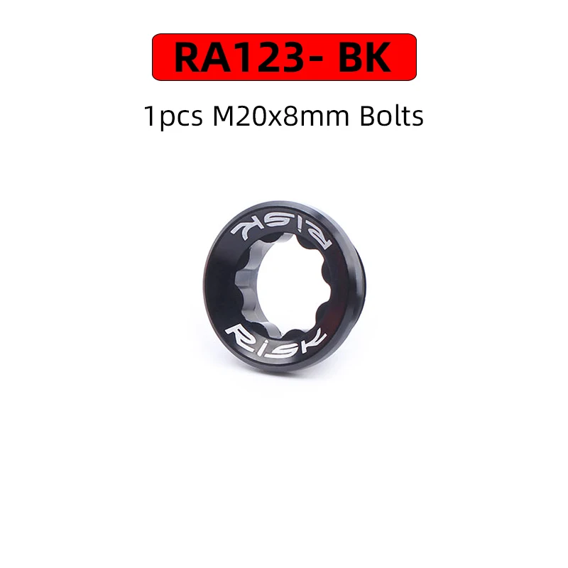 RISK M20x8mm Bicycle Chainwheel Bolt  Aluminum MTB Road Bike Bottom cket Screw 4 - $36.87