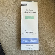 Neutrogena Oil Free Face Moisture Moisturizer SPF 15 EXP: 2026 Ships From USA - £27.25 GBP