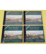 O) Great Melodies of the Classics by Various Artists (CD, Oct-1994, 4 Di... - $216.80 MXN