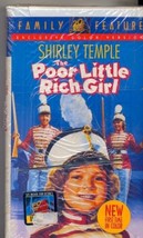 Shirley Temple Poor Little Rich Girl VHS - First Time in Color! - £13.17 GBP