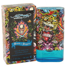 Christian Audigier Ed Hardy Hearts &amp; Daggers Eau De Toilette Spray for M... - $27.63