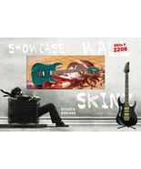 Wall Art Guitar Display Décor Panes- Anime Girl 2206 - $74.24+