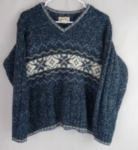 St. John&#39;s Bay Women&#39;s Nordic Design Sweater Size Large 7% Wool - £14.48 GBP