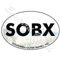 SOBX Southern Outer Banks NC High Quality Decal Truck Car Cooler Cup Kayak - £5.53 GBP+