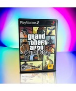 Sony PlayStation PS2 Grand Theft Auto San Andreas Rated M For Mature 17+ - £11.12 GBP