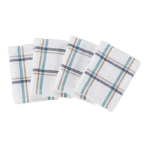 4-Pack 12”X12” Woven Kitchen Dish Cloth Set, Multi - $18.83
