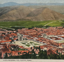 Vintage Vista General Del Cuzco Peru Postcard - £6.26 GBP