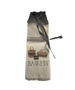 Alice&#39;s Cottage Cotton Tie Dishcloth Towel Potpourri Baskets Motif Fringed - €9,64 EUR