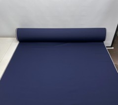 Sunfield Canvas Navy Blue Outdoor Furniture 100% Acrylic Fabric By Yard 54&quot;W - £11.18 GBP