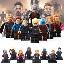 8pcs Marvel Infinity War - Thor Banner Ant-Man Nebula Star-Lord Minifigures - £13.30 GBP