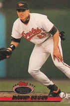 1993 Topps Stadium Club Baseball Trading Card - David Segui Baltimore Orioles(M) - £1.55 GBP