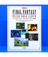 Final Fantasy Piano Solo Album SHEET MUSIC Song Book VII IX X XIV FF7 FFXIV - £35.85 GBP