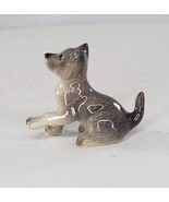 Hagen Renaker Grey Wolf Cub Puppy Dog Miniature Figurine Coyote - $49.49