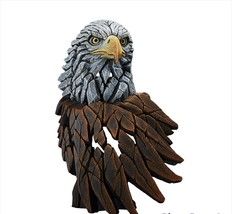 Bald Eagle by Edge Sculpture Bird Bust 14" High American Icon Stone Resin image 2