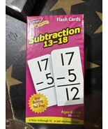 Subtraction 13-18FLASHCARDS 99 Cards T-53104Trendschooltutoringjunkjournals - $6.80