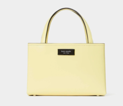 New Kate Spade Sam Icon Spazzolato Leather Mini Tote Suns Out with Dust bag - £99.25 GBP