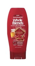 Garnier Whole Blends Color Care Conditioner, Argan Oil and Cranberry, 12.5 Oz. - £5.42 GBP