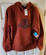 Old Navy Performance Fleece Pullover Hoodie - Rust - Small - Colorado Us... - £15.72 GBP