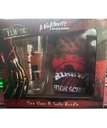 A Nightmare on Elm Street Pint Glass &amp; 3 Socks Bundle - $369.71 MXN