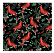 David Textiles 100% Cotton Precut Fabric, Fat Qtr 18&quot; X 21&quot;, Cardinals, Holly - £4.67 GBP