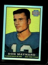 2001 Topps Archives Reserve #23 Don Maynard Nmmt Hof *X82828 - £4.05 GBP