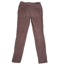Paige Womens Corduroy Jeans 27 Purple Ankle Zip Skinny Stretch Hoxton Ma... - £18.14 GBP